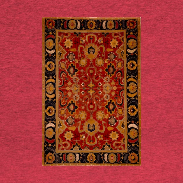 17th Century Safavid Persian Carpet Pattern by bragova